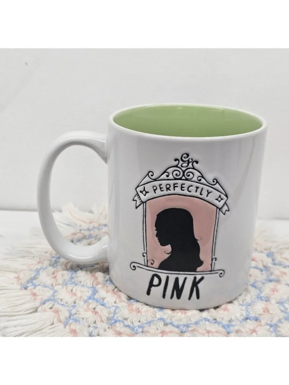 Wicked Movie 21oz Mug Positively Green Elphaba Glinda Stoneware Zak Designs